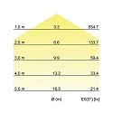 Brumberg Loftlampe KORI IP20, lysebrun, opal 
