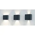 Brumberg Udendørs wall luminaire MARIBO up / down, justerbar IP54, grafit 