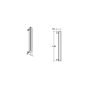 Brumberg Overfladespot WALLWASHER IP66, titan dæmpbar