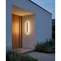 Udendørs wall luminaire MASBATE 60CM firkantet, CCT Switch, omskiftelig IP65