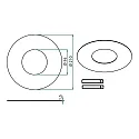 Brumberg adapter, chrom