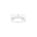 Brumberg Ring MUNA MINI med diffuser, hvid mat