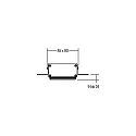 Brumberg Recessed square mounting frame for luminaire COUPLED (BRUM-12640 /-41 /-42 /-43 /-44 /-45), white