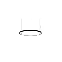 pendant luminaire ANDROS IN Ø 80CM DALI controllable IP20, powder coated, black matt dimmable