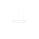 pendant luminaire ANDROS IN/OUT Ø 800CM Bluetooth controllable IP20, powder coated, white matt dimmable