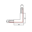 Brumberg 3-phase corner connector