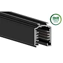 3-faset skinne, 100cm sort