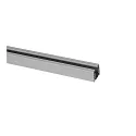 3-faset skinne, 200cm aluminium anodiseret
