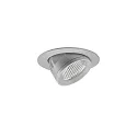 Indbygnings loftlampe ARTEMIS MINI rund, direkte IP20, sølv dæmpbar