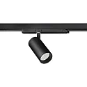 Skinne spot TRAXX MICRO rund, drejelig, omskiftelig LED IP20, sort 