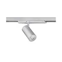 3-phase spot TRAXX MINI round, rotatable IP20, silver dimmable