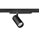 Skinne spot TRAXX MINI rund, drejelig, omskiftelig LED IP20, sort 