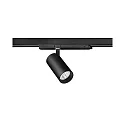 3-phase spot TRAXX MIDI round, rotatable IP20, black dimmable