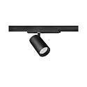 3-phase spot TRAXX MAXI round, rotatable IP20, black dimmable
