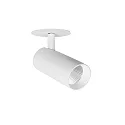 Spot TRAXX MICRO rund, svingbar, drejelig, omskiftelig LED IP20, hvid 
