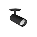 Spot TRAXX MICRO rund, svingbar, drejelig, omskiftelig LED IP20, sort 