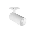 Spot TRAXX MINI rund, svingbar, drejelig, omskiftelig LED IP20, hvid 