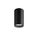 overflade lampe TRAXX MAXI rund, direkte IP20, sort dæmpbar