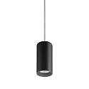 Pendel TRAXX MICRO rund, omskiftelig LED IP20, sort 