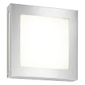 Udendørs wall luminaire 22 x 22 firkantet IP44, rustfrit stål 