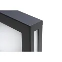 CMD Creative Metalldesign Udendørs wall luminaire 22 x 22 firkantet, med bevægelsesdetektor IP44, antracit 