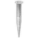 CMD Creative Metalldesign jordspyd STAND LUMINAIRE rund, mekanisk, rustfrit stål