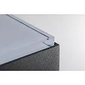 CMD Creative Metalldesign Outdoor LED wall luminaire, Up&Down, angular, IP65, 10W 3000K 800lm, anthracite