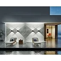 CMD Creative Metalldesign Udendørs wall luminaire up / down, med linseoptik IP65, antracit 