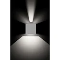 CMD Creative Metalldesign Udendørs wall luminaire up / down, justerbar IP54, hvid 