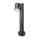 CMD Creative Metalldesign Udendørs stativlampe 1-flamme, cylindrisk, vipbar GU10 IP65, antracit