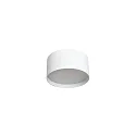 Udendørs loftlampe Ø 9CM rund, CCT Switch, med diffuser IP44, pulverlakeret, hvid