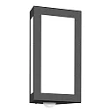 Udendørs wall luminaire AQUA LONG lang, med bevægelsesdetektor E27 IP44, antracit