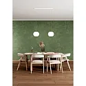 Casablanca pendant luminaire ACAI 26 2 flames E27 IP20, mat, opal white dimmable