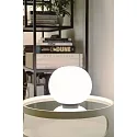 Casablanca Bordlampe ACAI 26 med afbryder E27 IP20, mat, opal hvid dæmpbar