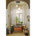 Casablanca pendant luminaire ACAI 16|21|26 3 flames, round E27 IP20, mat, opal white dimmable