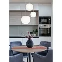 Casablanca Pendel ACAI 16|21|26 3-flammer, rund E27 IP20, mat, opal hvid dæmpbar