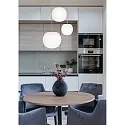 Casablanca Pendel ACAI 16|21|26 3-flammer, rund E27 IP20, mat, opal hvid dæmpbar
