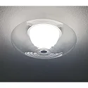 Casablanca Loftlampe BLOO IP20, krystalklar, mat, opal hvid dæmpbar