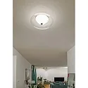 Casablanca Loftlampe BLOO IP20, krystalklar, mat, opal hvid dæmpbar