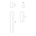 Casablanca Loftlampe TUBUS, GU10, IP20
