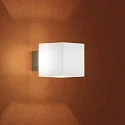 Væglampe CUBE, 1x G9, IP20, opal hvid matt