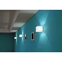 Casablanca Væglampe CUBE, 1x G9, IP20, opal hvid matt