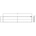 Deko-Light LED panel STANDARD SANO 150X30CM current constant, excl. LED driver, dimmable 33W 4900lm 4000K 120° CRI >90