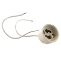 GU 10 fatning til 230V Lyskilde / 15cm kabel