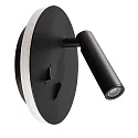 Wall luminaire BRAHE IV, 220-240V AC/50-60Hz, 8,50 W, traffic black