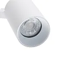 Læselampe CAN TILT ROUND rund, med afbryder, kardanisk drejning GU10 IP20, hvid 
