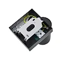 Deko-Light Læselampe CAN TILT SQUARE firkantet, med afbryder, kardanisk drejning GU10 IP20, sort 