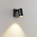 Læselampe CAN TILT SQUARE firkantet, med afbryder, kardanisk drejning GU10 IP20, sort 