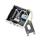 Læselampe CAN TILT SQUARE USB firkantet, med afbryder, med USB-opladningsfunktion, kardanisk drejning GU10 IP20, hvid 
