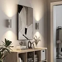 Væglampe CAN UP & DOWN up / down, 2-flammer, stiv GU10 IP20, hvid